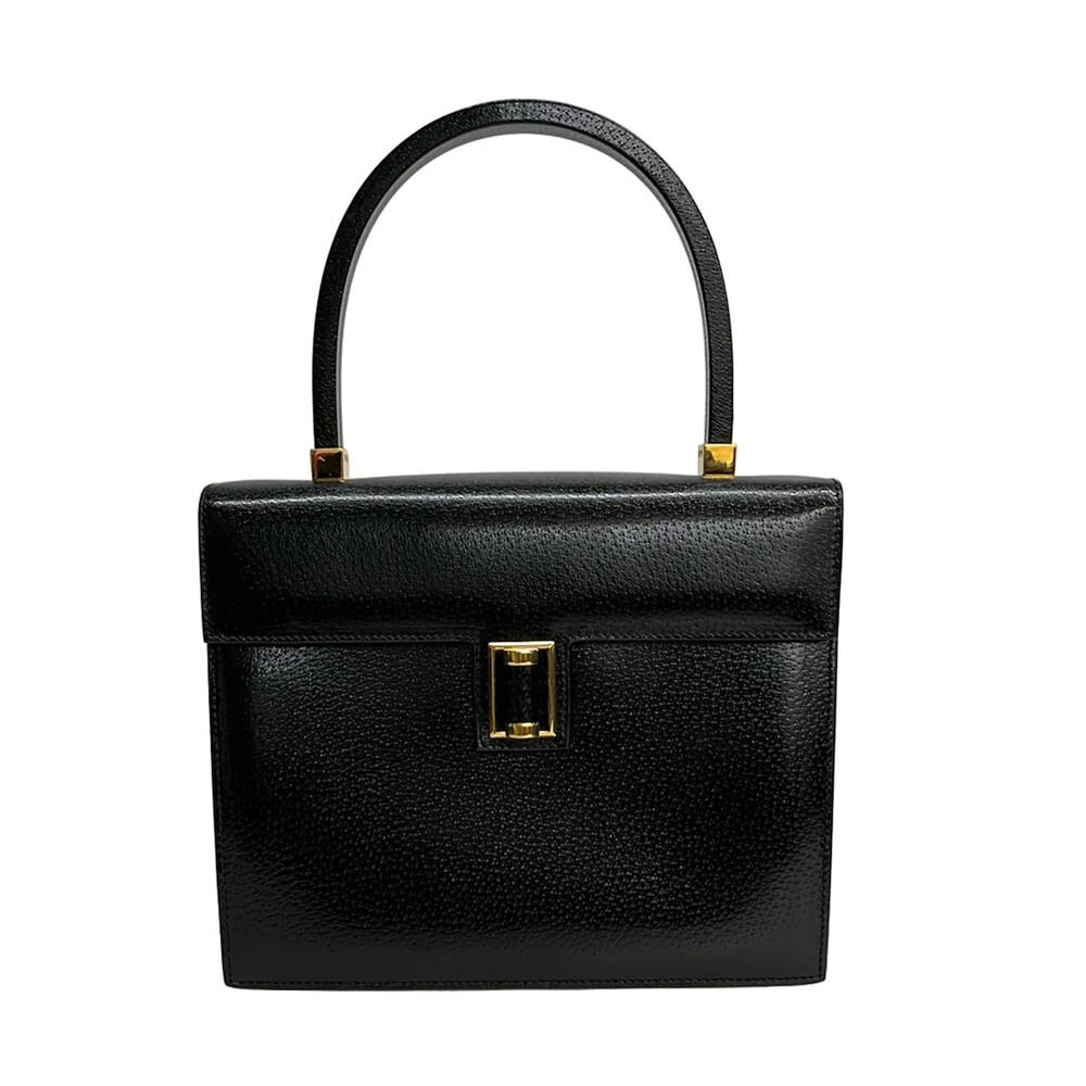 Gucci Old Black Leather Handbag #365468G58B